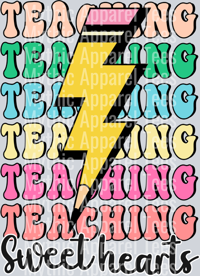 TEACHING SWEET HEARTS DTF Teacher Transfers