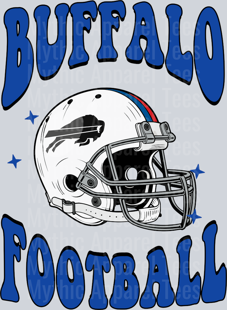 AZ1325 NFL FOOTBALL Buffalo Bills football custom