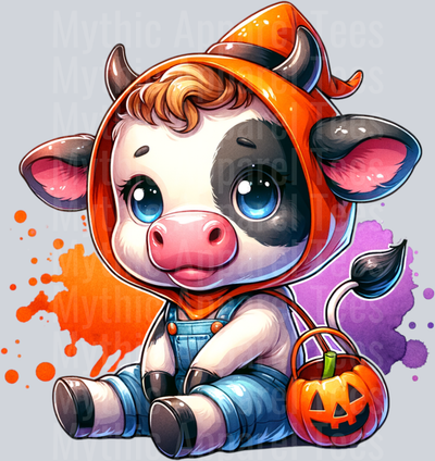 Spooky Highland Cow