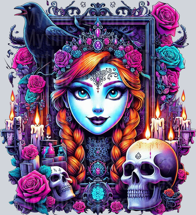 Anna3 Disney Princess Tarot Card