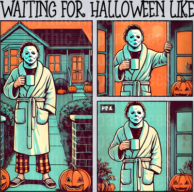 Waiting for Halloween Like Michael Meyers 5 Halloween 4 DTF horror Movie Transfers