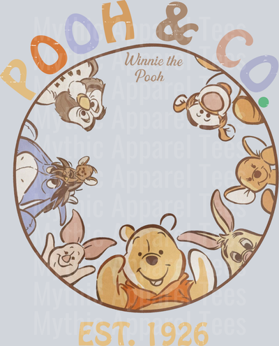 Pooh and Co 2 Winnie The Pooh EST 1926 DTF Disney Transfers