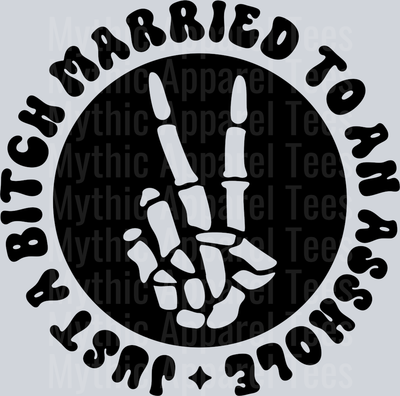 Just A Bitch Married To An Asshole Pocket