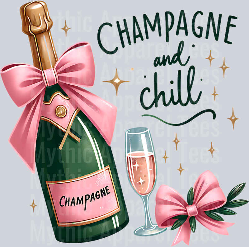 CHAMPAGNE AND CHILL PNG