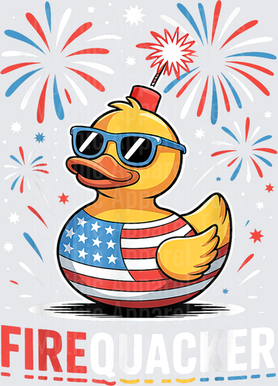 Jeep Ducks Fire Quacker Patriotic Rubber Duck Fireworks