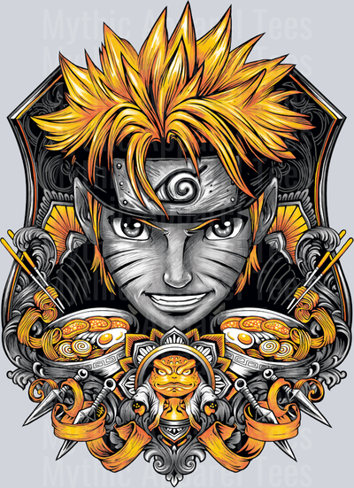 Naruto Yellow hair DTF Pop Culture Transfers