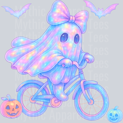 Ghost riding bicycle_processed