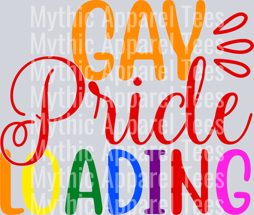 Gay Pride Loading LGBTQ+ Transfer