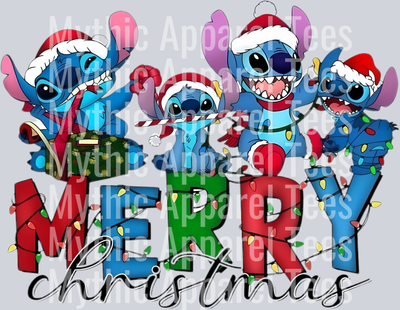 Stitch Merry Christmas
