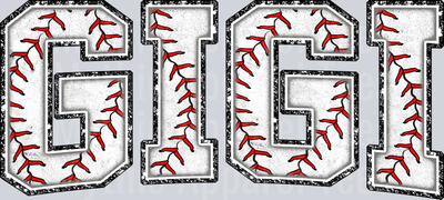 Baseball Gigi School Spirit & Sports