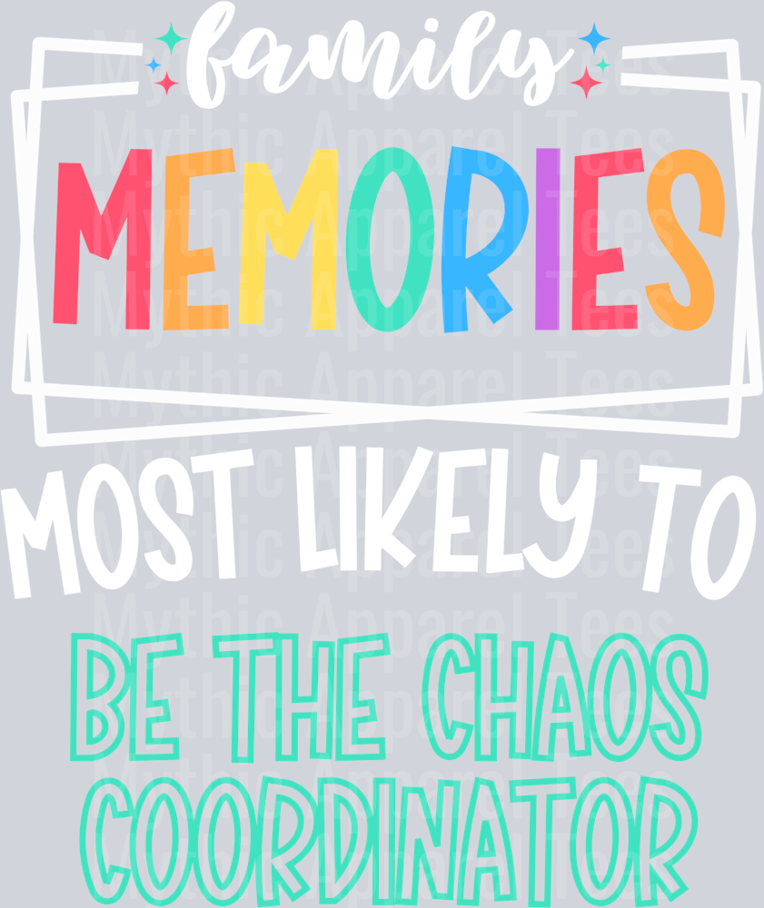 be the chaos coordinator