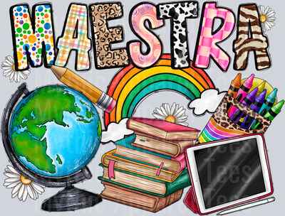 Maestra DTF Teacher Transfers