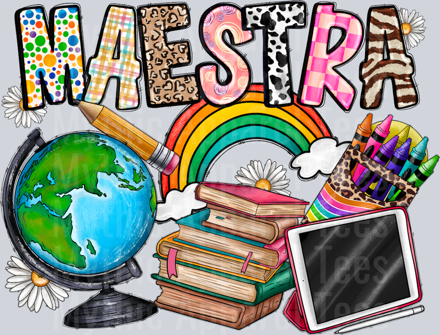 Maestra DTF Teacher Transfers