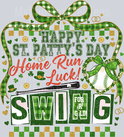 St Patricks Day Baseball