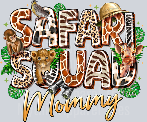 Safari Squad Mommy Animals