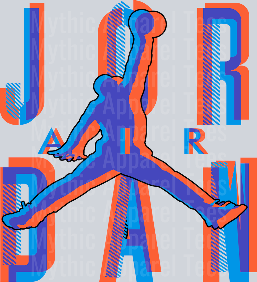 Jordan Air Glitch Michael Jordan Chicago Bulls Jordans Nike DTF Michael Jordan Transfers