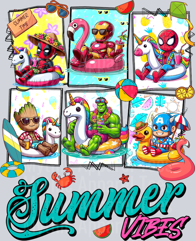 Super Hero Summer 2 Marvel Avengers Summer Vibes Disney Superhero
