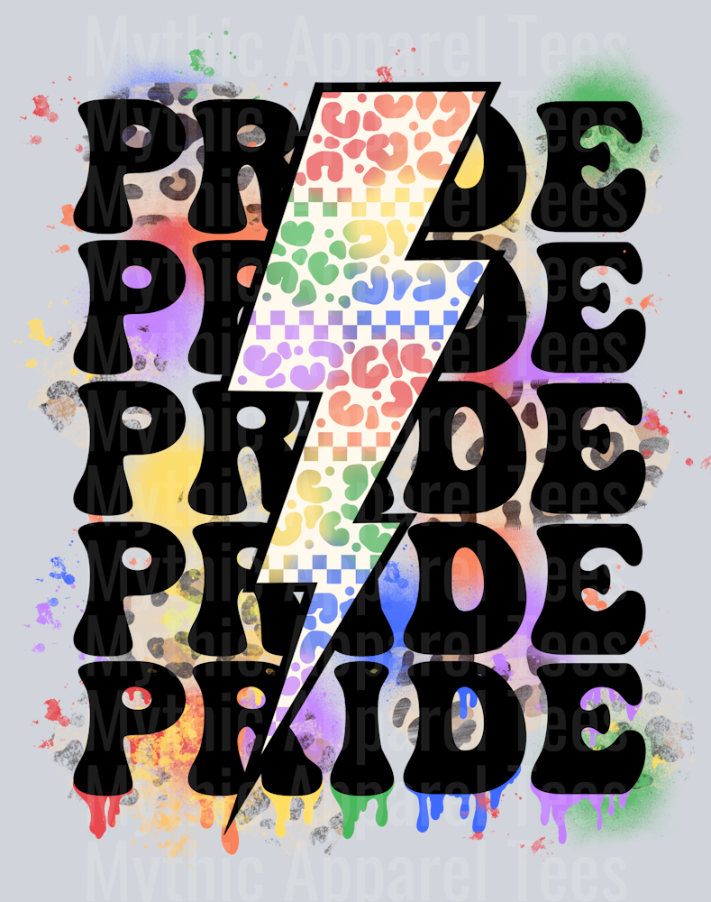 Pride paint splatter