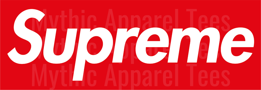 Supreme red PNG