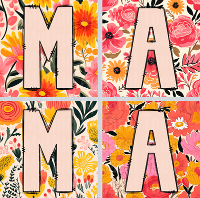 mama 44 Summer DTF MOM Transfers