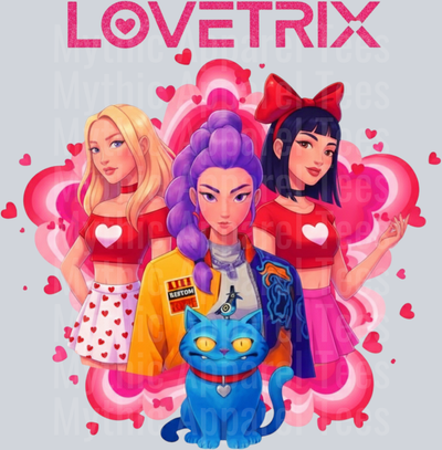 K-Pop Demon Hunters HUNTERX Valentines Day Transfers