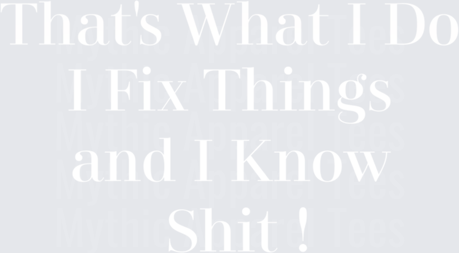 Faded White On White Distressed Repeating Text Pattern Blue Collar Worker Pride Graphic