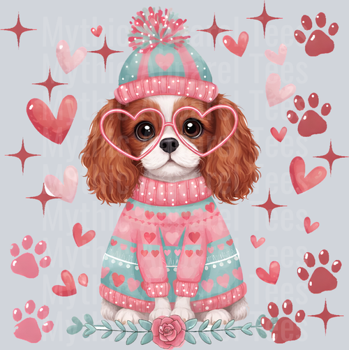 cavalierspaniel Dog Valentines Day