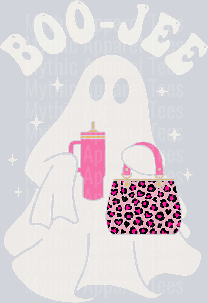 Spooky Season Cute Ghost Halloween Costume Boo-Jee Boujee T-Shirt