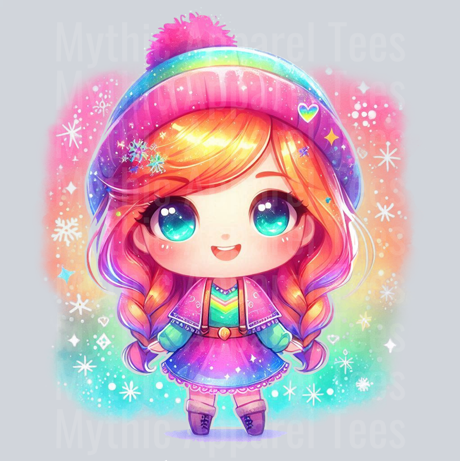 Anna Disney Princess Colorful Pop Art Pop Culture Cosmic style