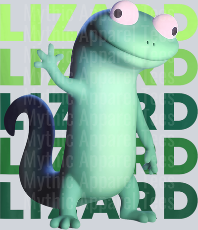 Funny Weirdcore Animal Women Men Lizard Lizard Lizard Meme T-Shirt
