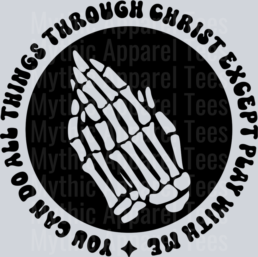 You Can Do All Things Through Christ Pocket
