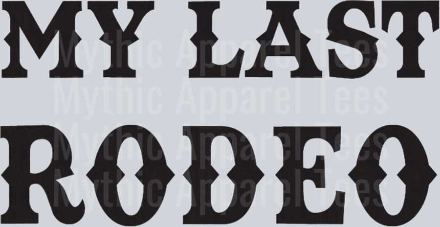 My last rodeo, bachelor shirt, bachelorette party tshirt T-Shirt