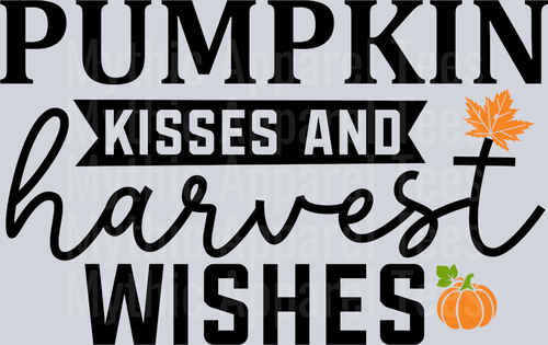 Pumkin kisses and harvest wishes