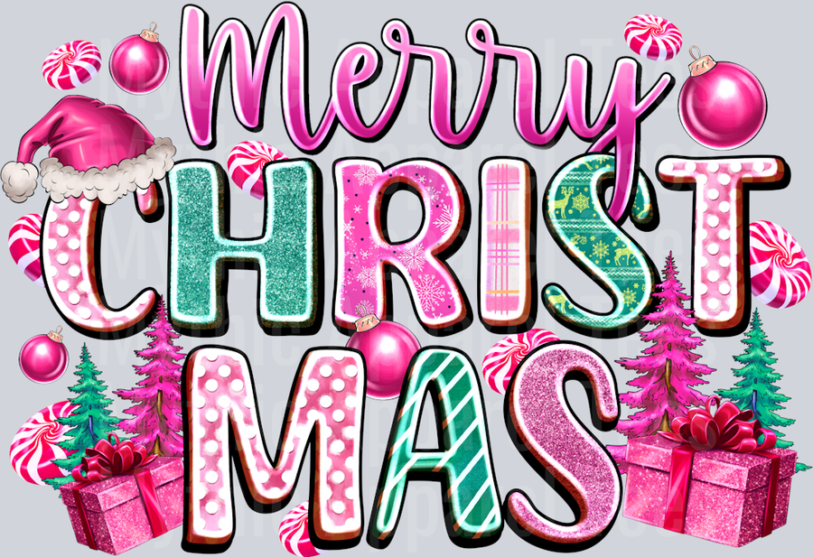 Merry Christmas Pink Gifts