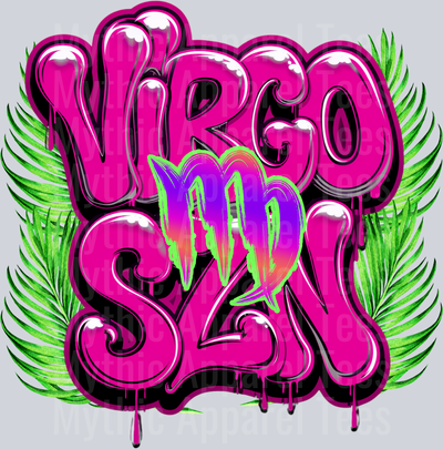 Virgo SZN Horoscope DTF Zodiac Sign Transfers