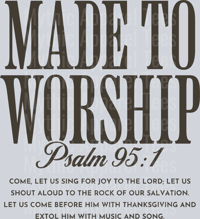 Made to Worship 1_vintage black