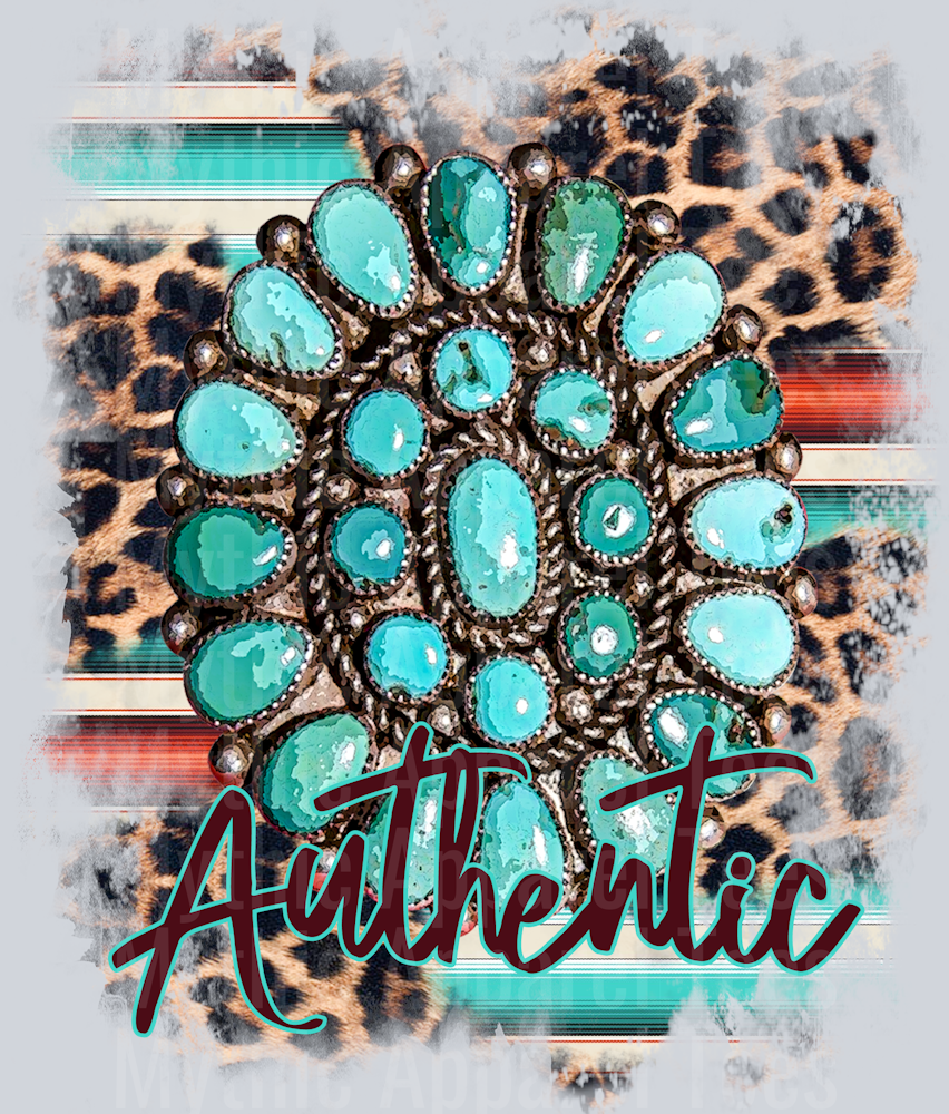 Authentic Western Girl Leopard Print