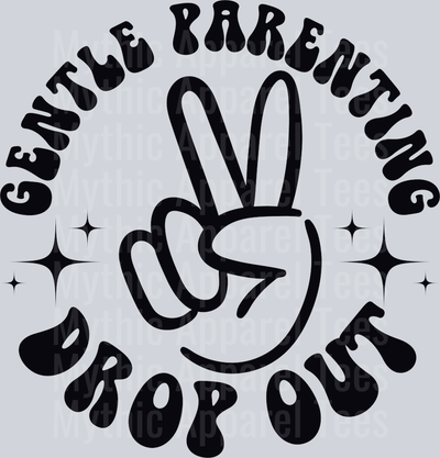 Gentle parent pocket DTF Mom Dad Transfers