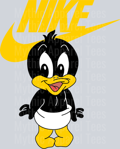 DAFFY Baby JUST DO IT DTF Nike Transfers