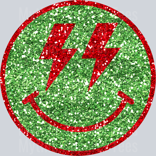 Copy of Faux_Green_Red_Smile