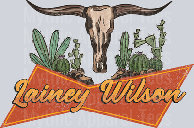 Lainey Wilson Bull Horns Country Music Western