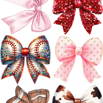 BOW LOVE GANG SHEET 10 FULL SIZE IMAGES