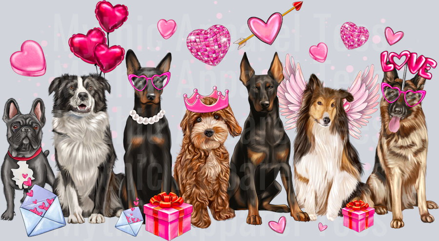 Dogs Valentines Day