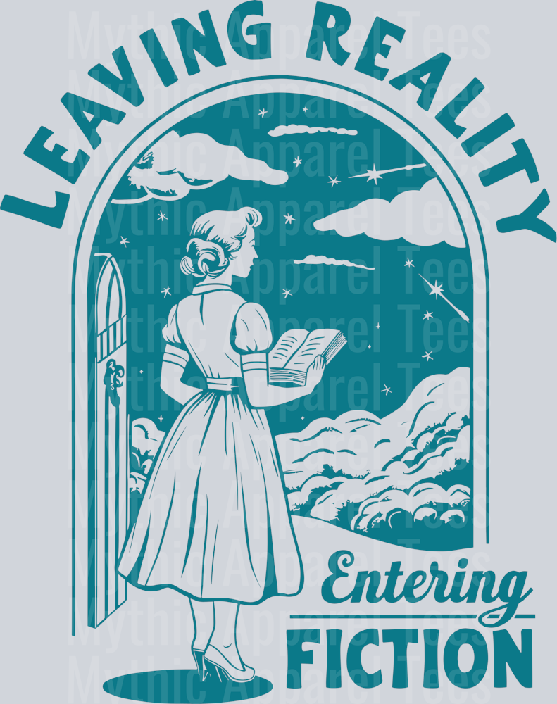 Leaving Reality Entering Fiction 1 DTF Book Transfers