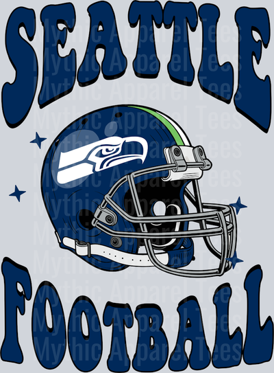 AZ1309 NFL FOOTBALL Seattle Seahawks football custom