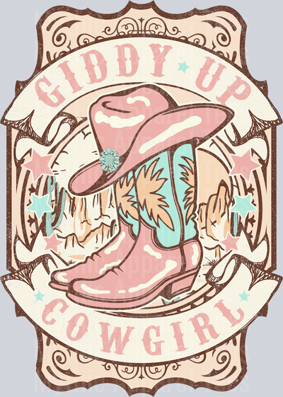 Giddy Up Cowgirl Western
