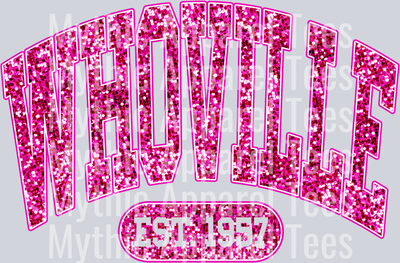 Whoville Rinestone style words