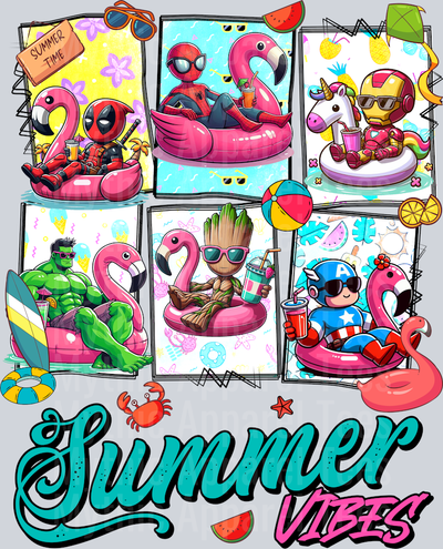Super Hero Summer Summer Vibes Disney Superhero