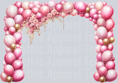 Bachelorette Party Balloon Arch DTF Wedding Transfers