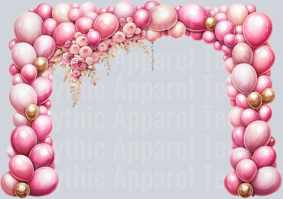 Bachelorette Party Balloon Arch DTF Wedding Transfers